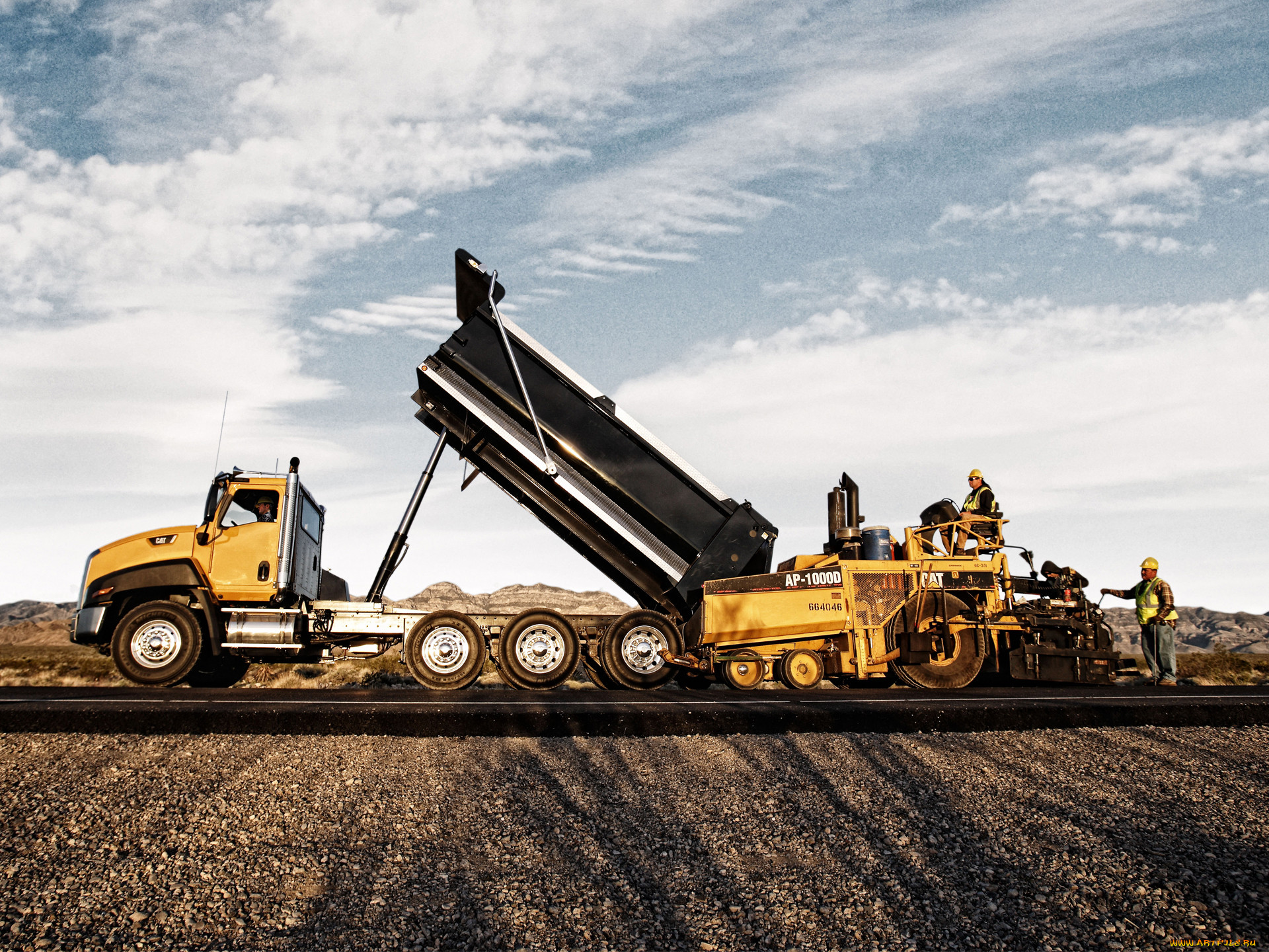 caterpillar ct660 dump truck 2011, ,  